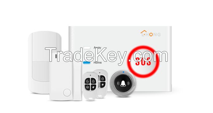 Wifi +GSM smart home security alarm