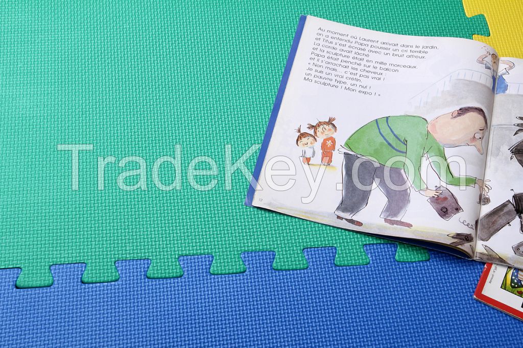 Meitoku high quality big eva foam ground gym taekwondo mat for sports