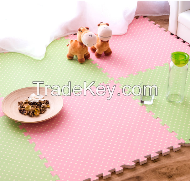 Meitoku most popular wood grain eva foam puzzle mats for indoor ground