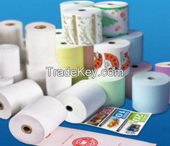 Cash Register Paper Office Paper Thermal Paper Roll Label Paper Roll Printed Paper Roll