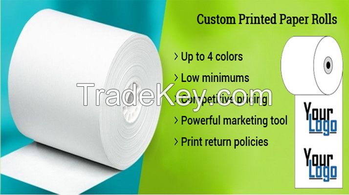 Cash Register Paper Office Paper Thermal Paper Roll Label Paper Roll Printed Paper Roll