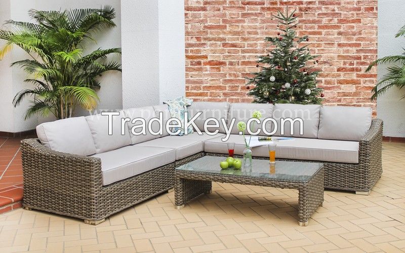 Outdoor Indoor Wicker Rattan Sofa