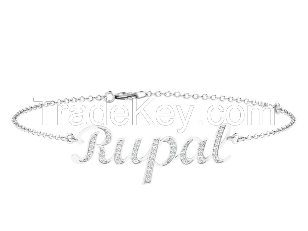 Name Design Trendy Bracelets| The Jewellery Store 