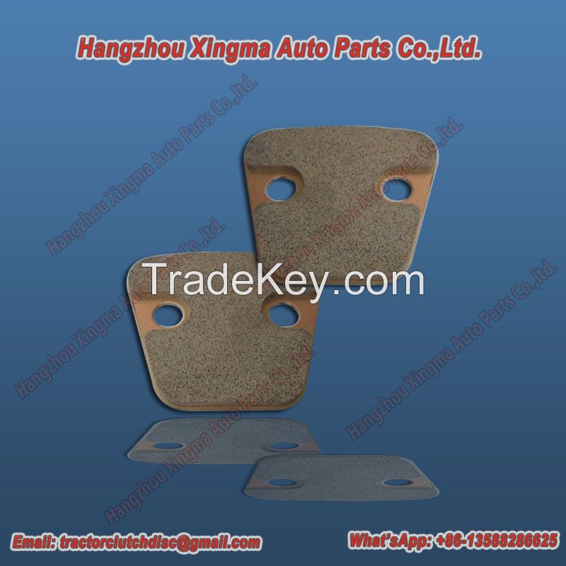 High Friction Coefficients Bronze Base Clutch Buttons