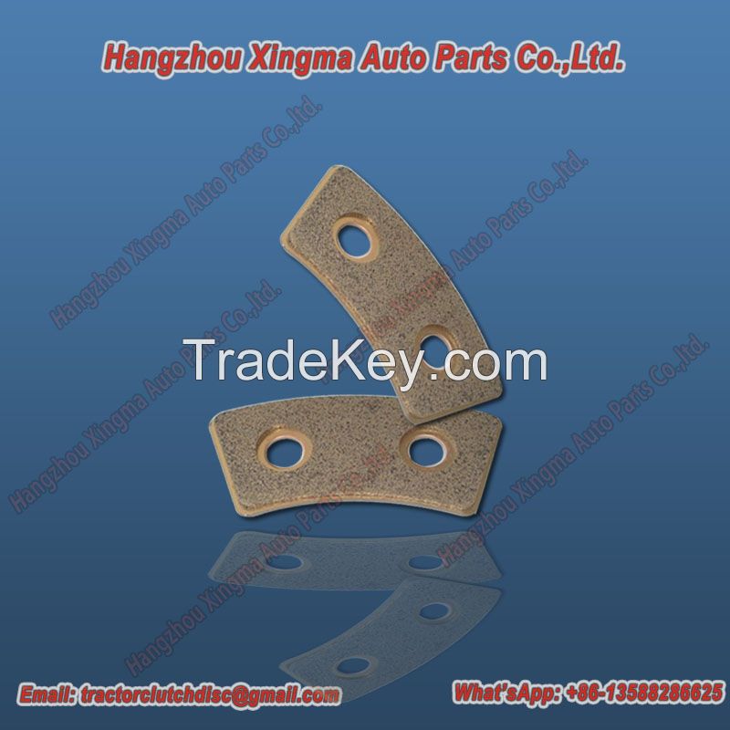 Compacted Powder Metallurgy Bronze Base Clutch Buttons