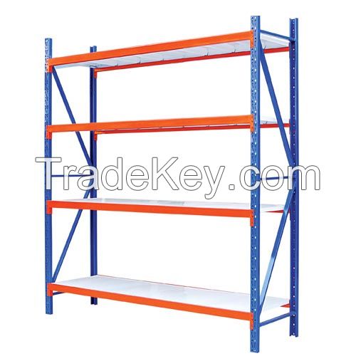 4 Layers Middle Duty Warehouse Shelving 2000x600x2000mm Industrial Shelving