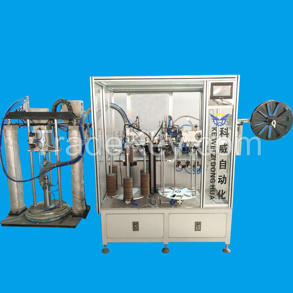 Flap disc machine