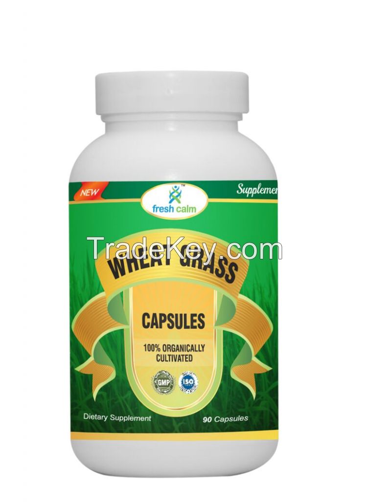 WHEAT GRASS POWDER CAPSULS