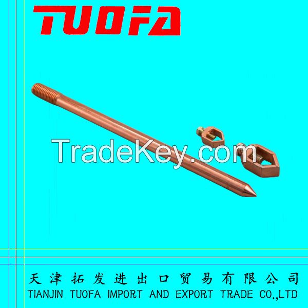 Ground rod/copper clad steel earth rod