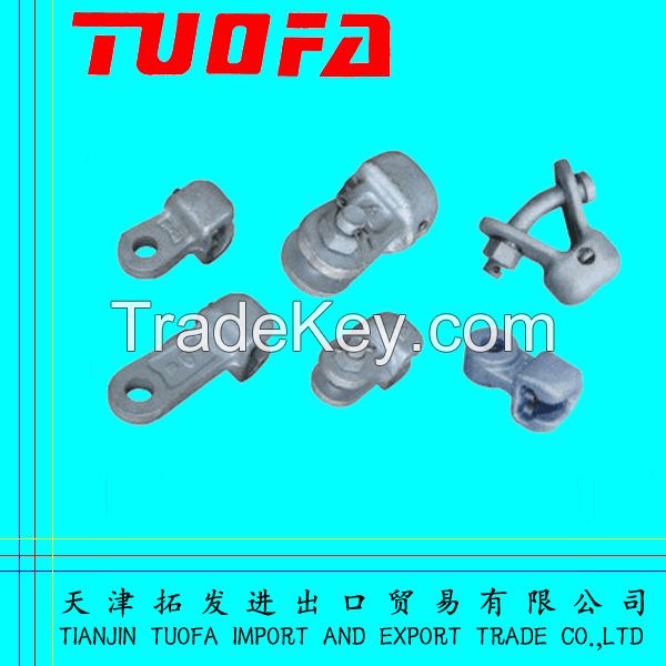 High quality hot dip galvanized socket clevis eye/linking power fitting