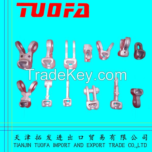 High quality hot dip galvanized socket clevis eye/linking power fitting