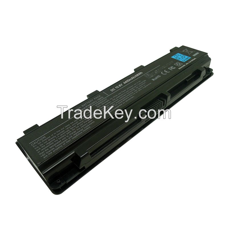 New 6 cell 4400mAh laptop battery for TOSHIBA PA5023U-1BRS, PA5024U-1BRS, PA5025U-1BRS, PA5026U-1BRS, C55, C875, C855