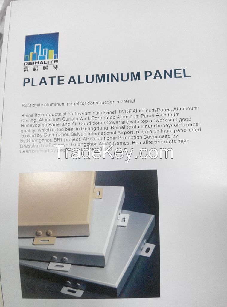Aluminum single panel