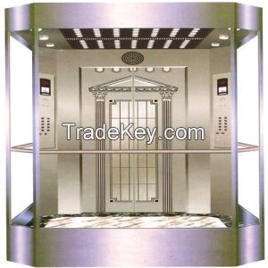 good quality and standard decoration for  panoramic elevator