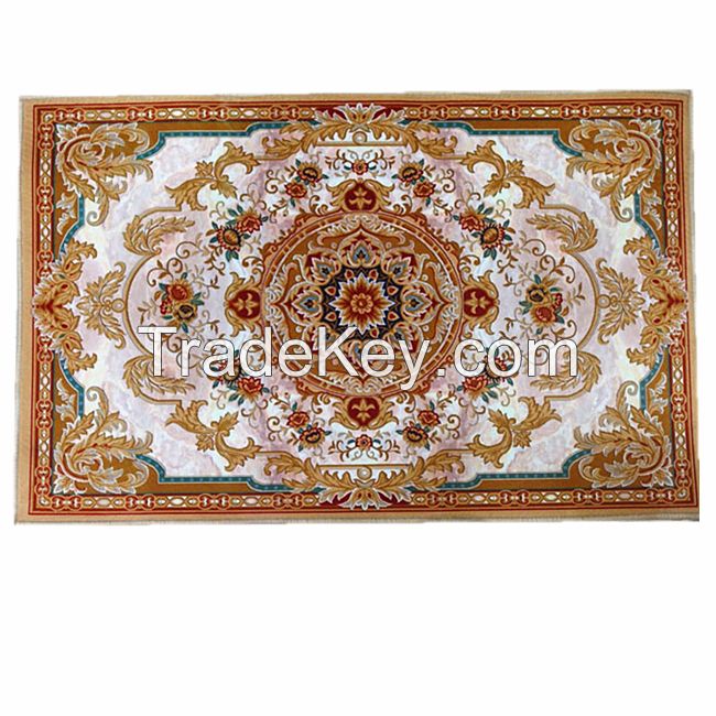 China wholesale Anti-pilling Soft velbos 3D digital Printed area rugs for door and living room