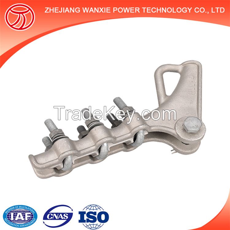 Aluminum/Cast Iron high voltage cable connector Tension Clamp