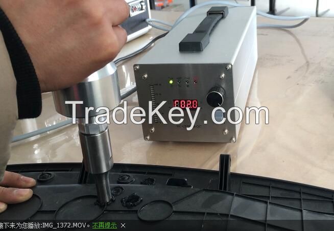 Ultrasonic hand held welder