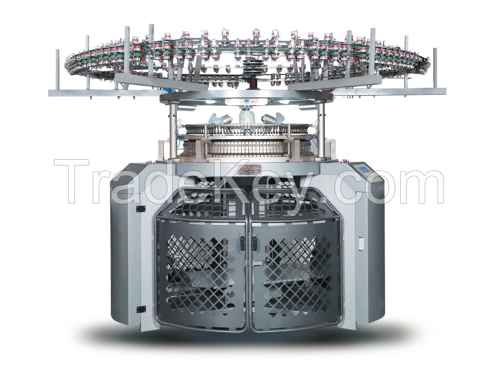 hi-power New 2017 high speed single jersey knitting machine 