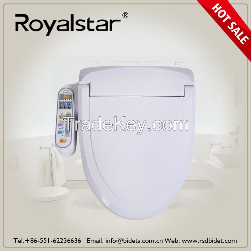 Heated toilet seat battery operated toilet seat cover Automatic Open-close Shattaf Bidet Toilet Seat CoverRSD3100