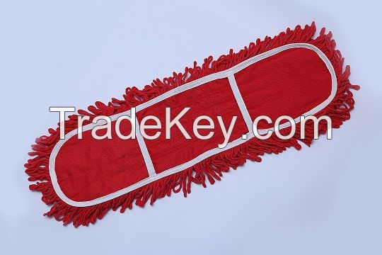 Cotton Red Dust mop  Looped
