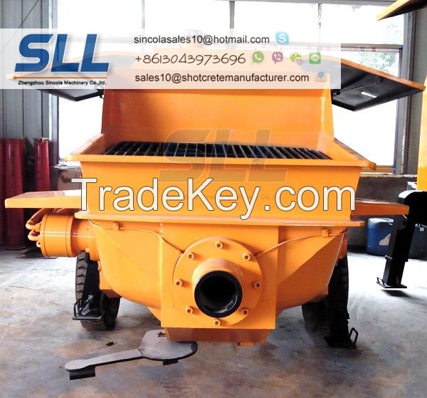 Tunnel Construction High Precision Concrete Pump For Sale