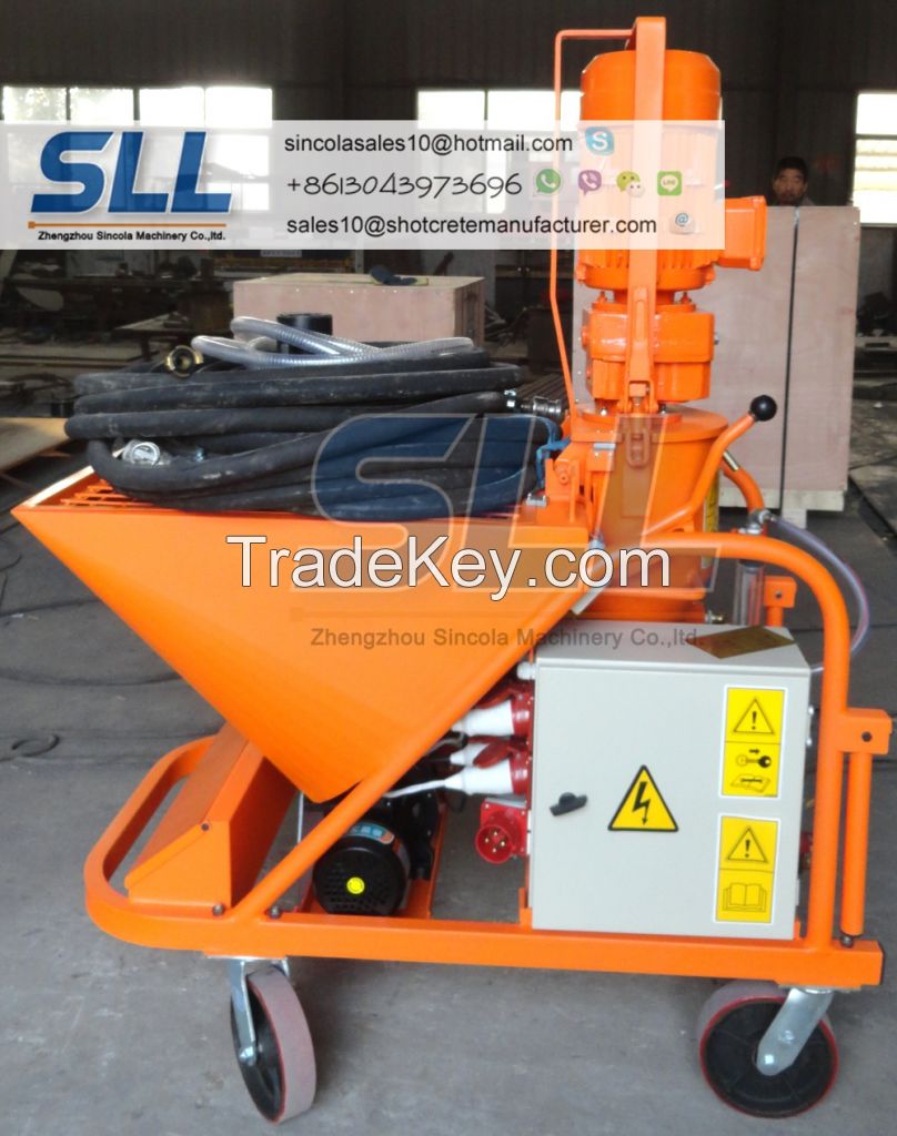 Stable and portable Most attractive SX30 wall pleastering machine