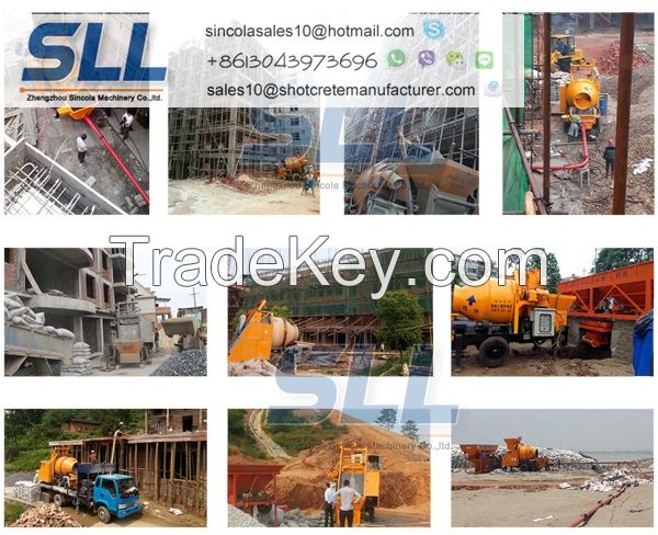 Construction sites widely used concrete mixer