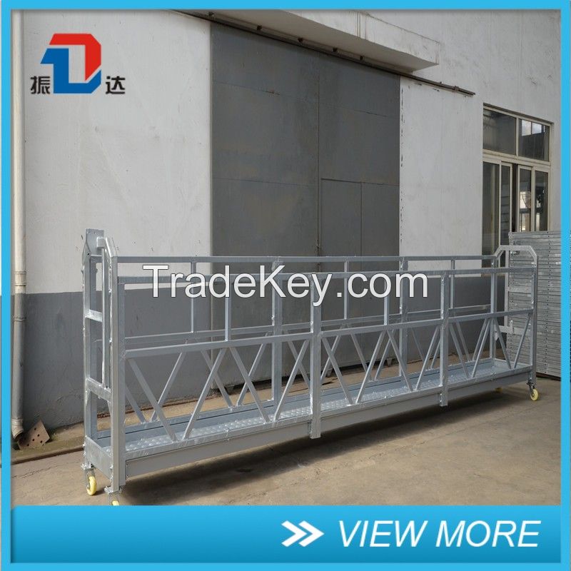 Hot Sale ZLP630 Working Suspended Platform Aluminum Platform