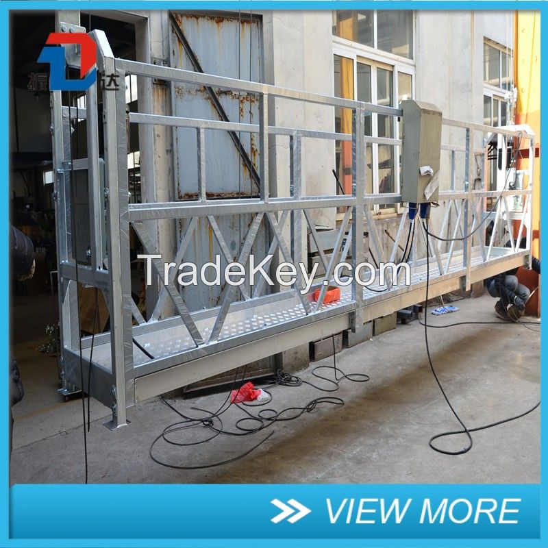 2016 Customer Required ZLP500 STEEL Construction Suspended Platform