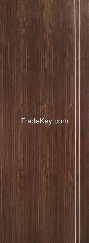 Walnut Wooden Door