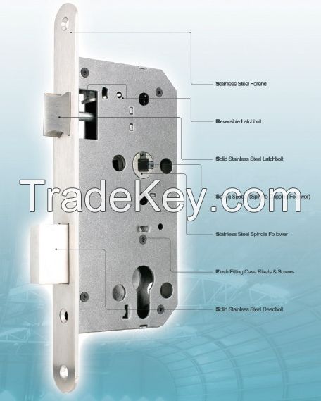 Euro Mortise Lock-7200 Series