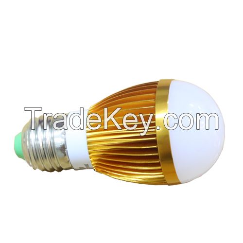 Aluminum shell LED bulb