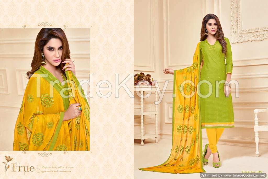 ISHANA WHOLESALE BOMBAY JACQUARD DRESS MATERIAL