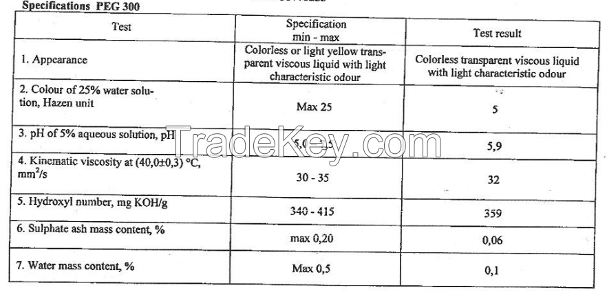 Polyethylene Glycol PEG300