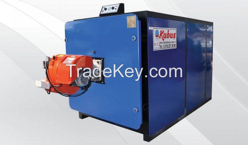 2 Pass Backpressure Liquid and Gas Fuel Fired Hot Water Boiler