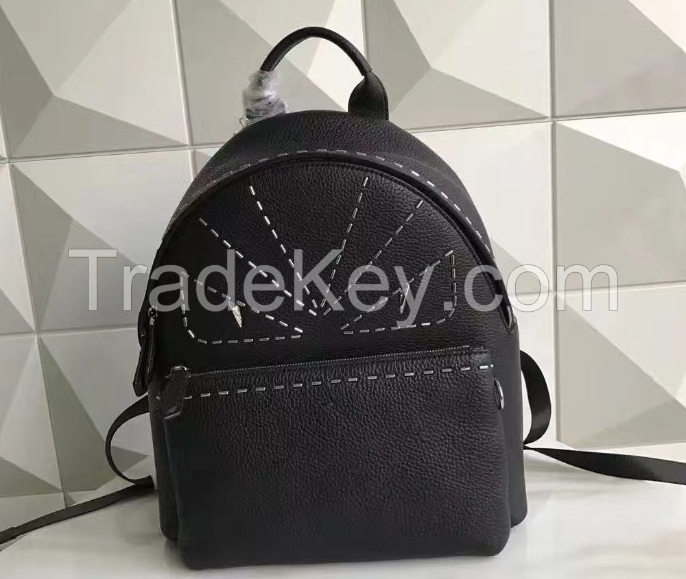 Wholesale 2017 newest fashion leather backpack shoulder bag