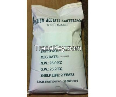 sodium acetate anhydrous