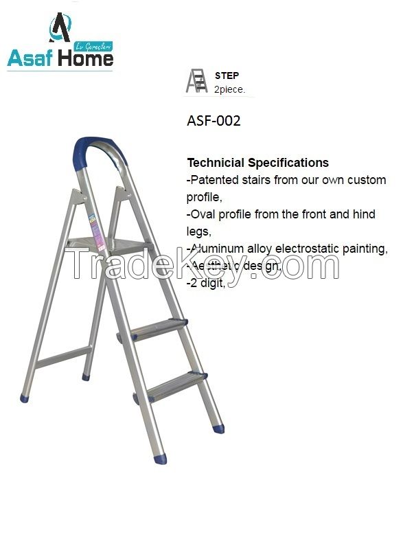 ALUMINIUM FOLDED STEP LADDER