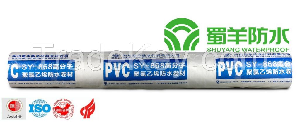 PVC roofing / waterproofing membrane