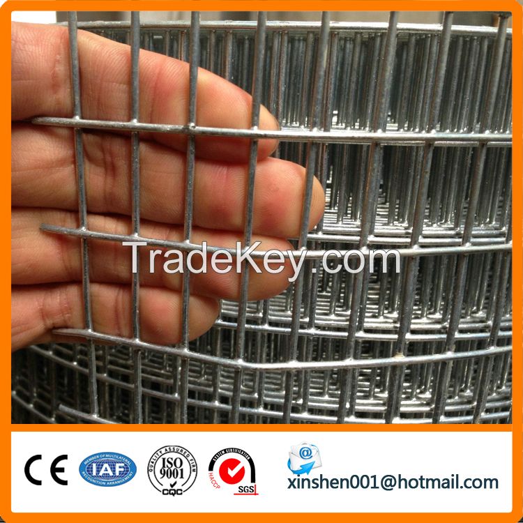 Low carbon hot dipped galvanized   welded   wire   mesh