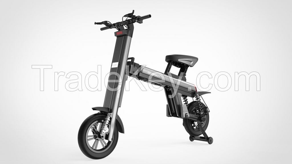 Foldable e-bicycle china retro city electric bicycle with Li battery
