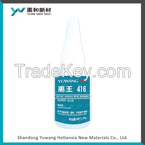 1500 cps cyanoacrylate instant adhesive for MDF-416