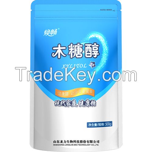 Factory supply high purity food grade sweetener xylitol 500g