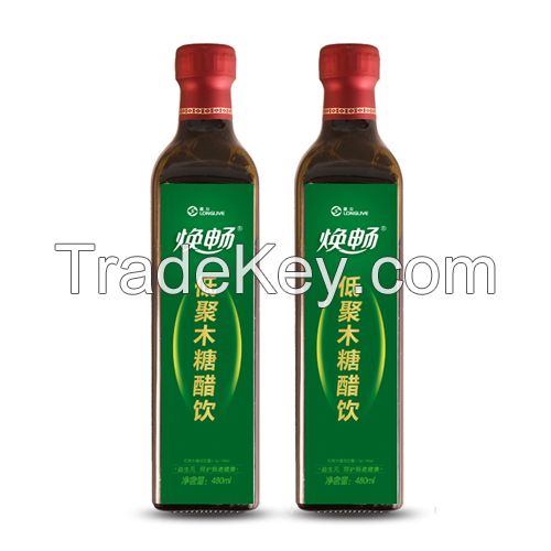 Xylooligosaccharide vinegar drink 480ml prebiotics dietary fiber vinegar drink