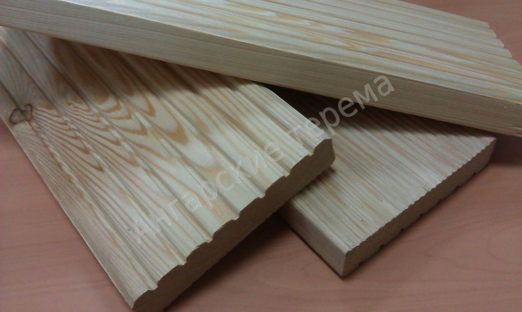 Siberian larch Decking (terrace) differnent profiles, direct sale from manufacturer