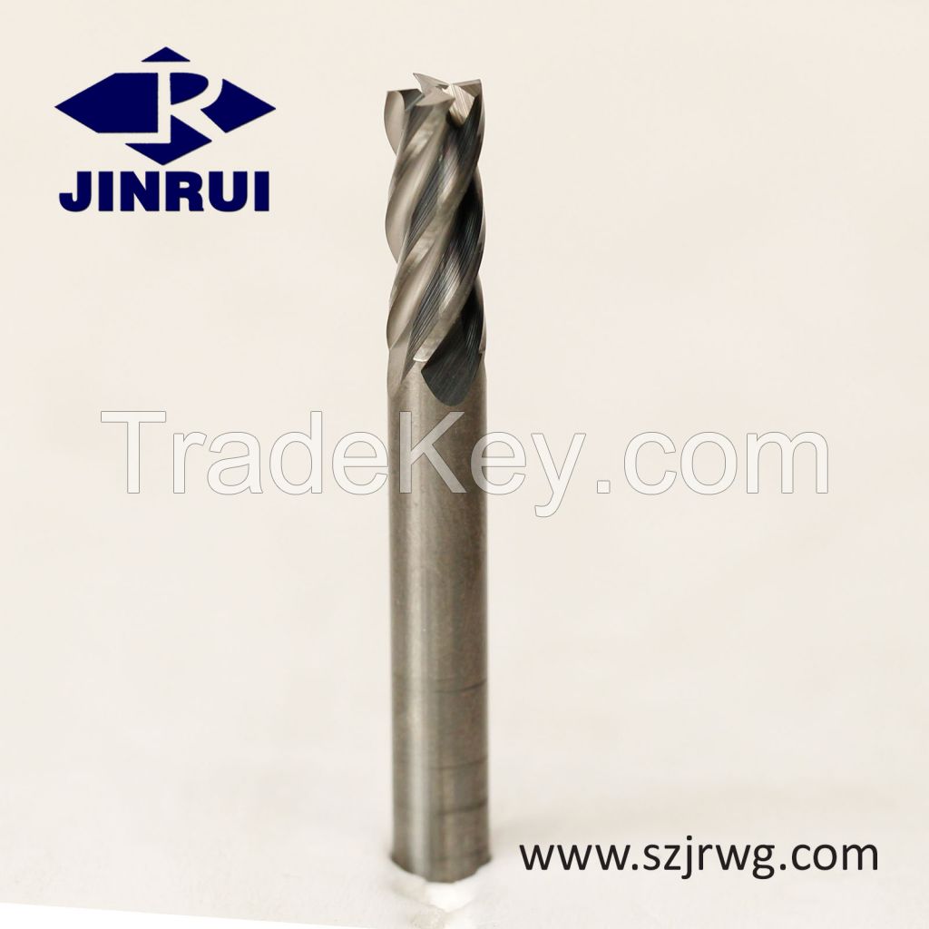 Cermet High Speed Carbide Square End Mill