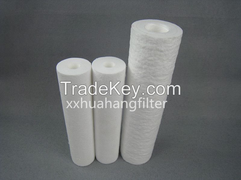 pp melt blown sediment water filter cartridge