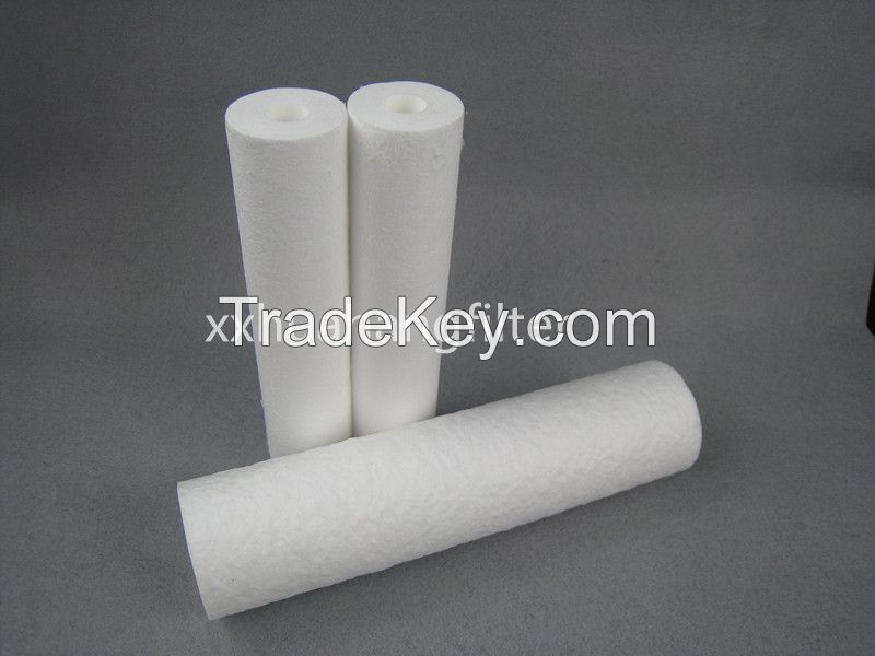 pp melt blown sediment water filter cartridge