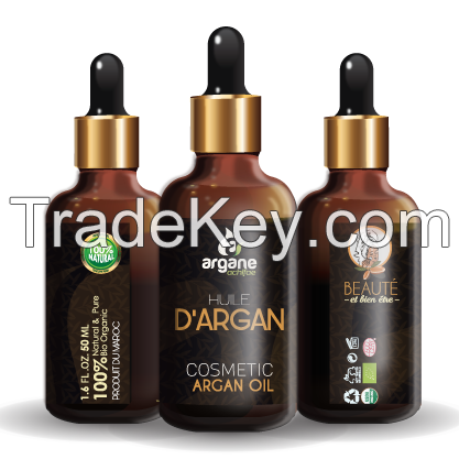 Pure Argan oil is rich in vitamin E  to have a perfect nourishing skin.