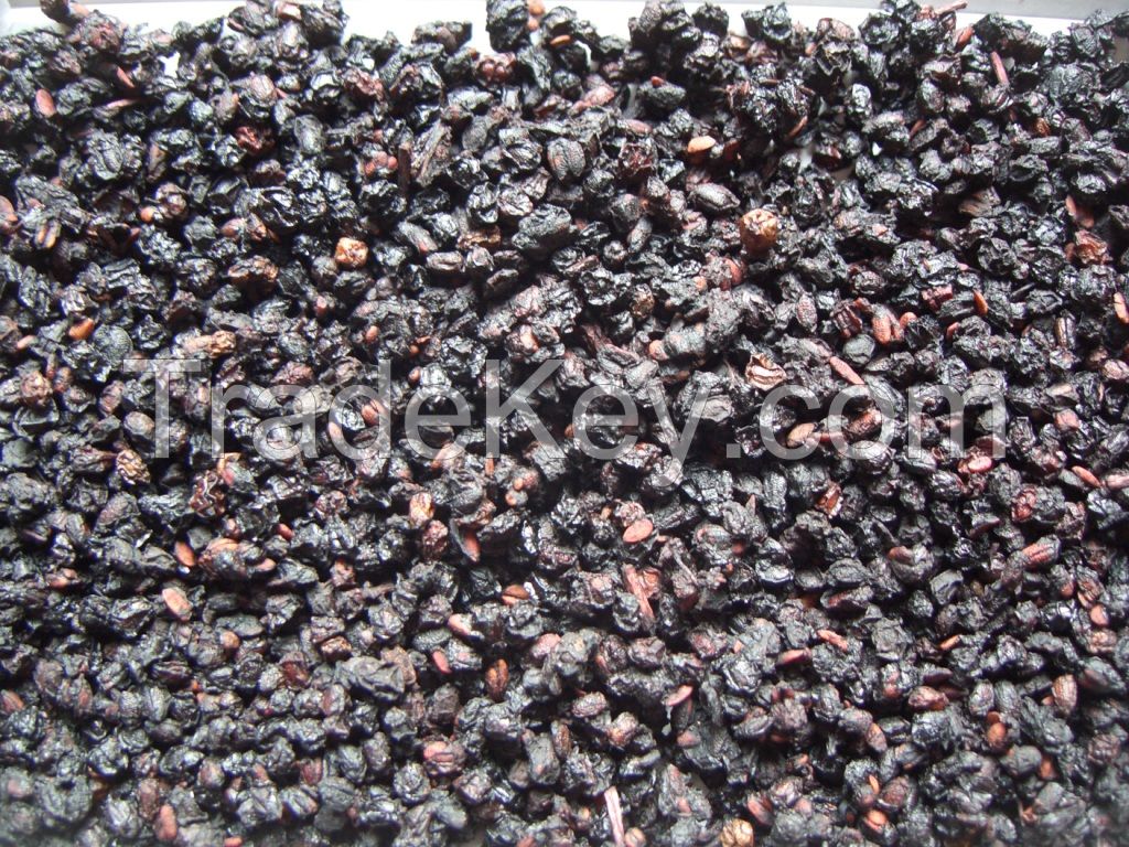 DRIED KERNELS from fruits and vegetables: CARROT, ARONIA, BLACK ELDERBERRY for: direct food, dairy, fruit preparation, oil pressing, cosmetics